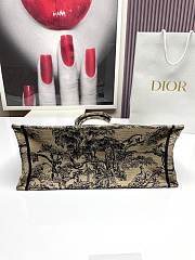 Dior Apricot Book Tote Shopping Bags 42cm - 5