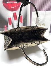 Dior Apricot Book Tote Shopping Bags 42cm - 3
