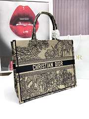 Dior Apricot Book Tote Shopping Bags 42cm - 4