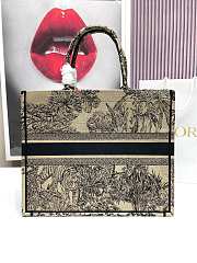 Dior Apricot Book Tote Shopping Bags 42cm - 2