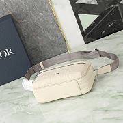 Dior Beige Zip Messenger Bag size 23x17x7cm - 5