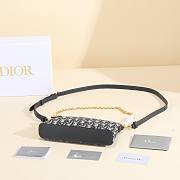 Dior Black and White Handbags B930291 Size 23x13x5cm - 4