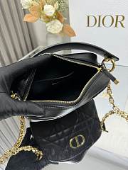 Dior Black Caro Camera Bag B930314 size 19x13x4cm - 2