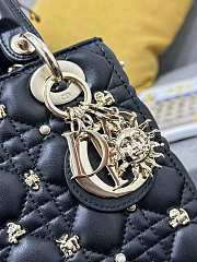 Dior Four-Square Star Pegs Black B930515 Size 20x16x8cm - 5