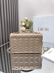 Dior Handbag Sheepskin Lambskin B930556 Size 24x14 x7cm - 5