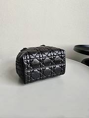Dior Toujours Bag Wax Black Trumpet B930332 Size 23×15×15cm - 2