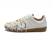 Maison Marginal Paint Replica Sneakers White - 1