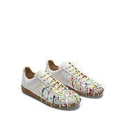 Maison Marginal Paint Replica Sneakers White - 3