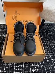 LV x Timberland Ankle Boot Black 1AD75B - 5