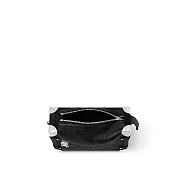 LV Side Trunk MM Black Silver Size 23 x 16 x 8cm - 2