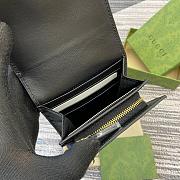 Gucci Matelassé Black 723799 Size 12x10x 3cm - 3