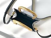 BVLGARI Serpentine Tote Gold Black Size 13x17x5cm - 5