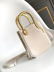 BVLGARI Serpentine Tote Gold Ivory Opal Size 13x17x5cm - 2