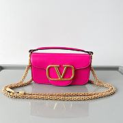 Valentino Garavani Mini Loco Pink Size 20x11x5cm - 4