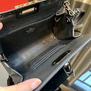 Valentino Garavani Rockstud Alcove Silver Bag Size 19x12x5cm - 2