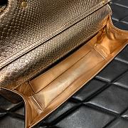 Valentino VLogo Signature Bags Gold Size 27x13x6cm - 5
