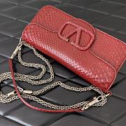 Valentino VLogo Signature Bags Red Size 27x13x6cm - 4