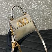 Valentino VSling Bags Silver Size 13.5x11.5x4cm - 2
