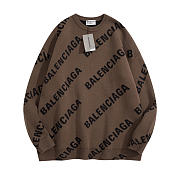 Balenciaga Sweater Brown NO121263 - 4