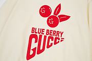 Gucci Blueberry Sweatshirt Cream - 4