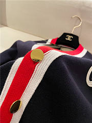 Gucci Cardigan Sweater Top Version Red Black - 2