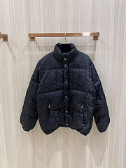 Gucci Down Jacket Top Version All Black - 1
