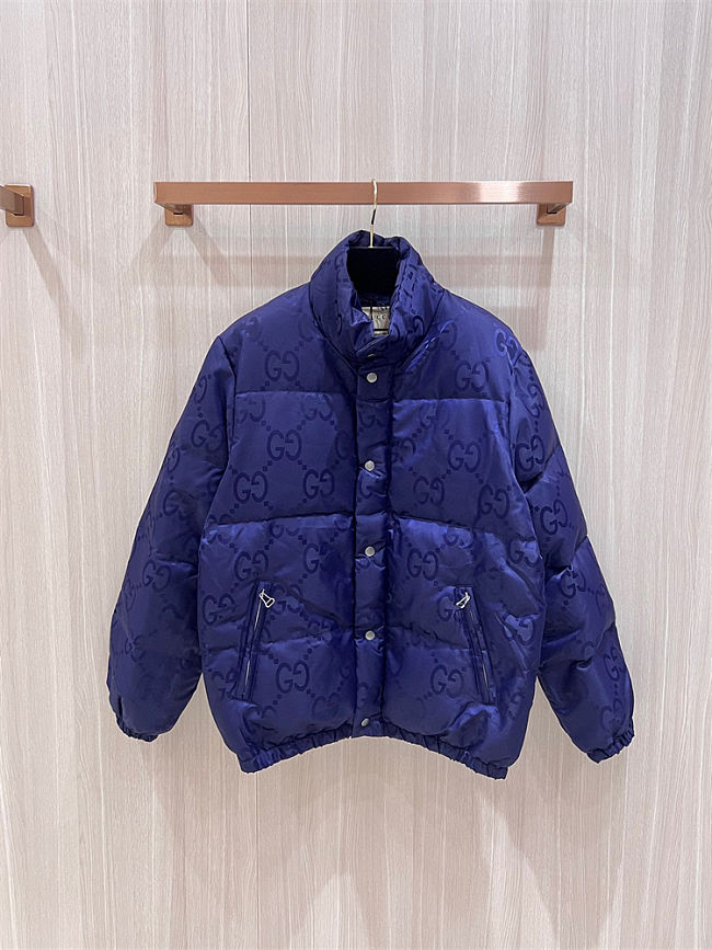 Gucci Down Jacket Top Version Blue - 1