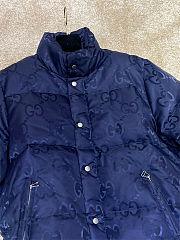 Gucci Down Jacket Top Version Blue - 2