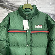 Gucci Down Jacket Top Version Green - 5