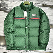 Gucci Down Jacket Top Version Green - 4