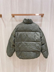 Gucci Down Jacket Top Version Moss Green - 5
