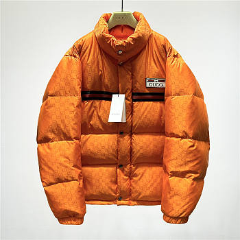 Gucci Down Jacket Top Version Orange