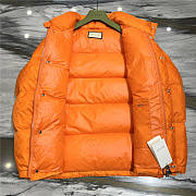 Gucci Down Jacket Top Version Orange - 2