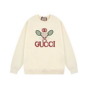 GUCCI FLEECE BADMINTON CREAM - 1