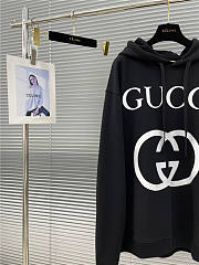 Gucci Hoodie Top Version Black - 4
