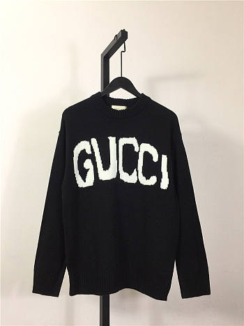 Gucci Sweater Top Version Black 01