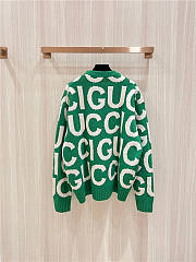 Gucci Sweater Wool White Green - 4