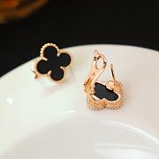 Van Cleef Vintage Alhambra Earrings Rose Gold - 5