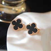 Van Cleef Vintage Alhambra Earrings Rose Gold - 4