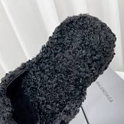 Balenciaga Black Cosy BB Mule - 3