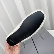 Balenciaga White Cosy BB Mule - 6