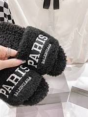 Balenciaga Paris Brand-Embroidered Faux Black - 2