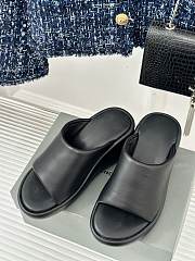 Balenciaga Rise Wedge in Black Nappa - 5
