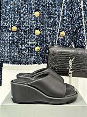 Balenciaga Rise Wedge in Black Nappa - 2