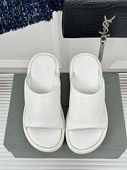 Balenciaga Rise Wedge in White Nappa - 3