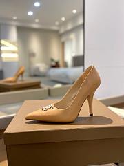 Burberry Womens Pumps Beige 10.5CM - 1