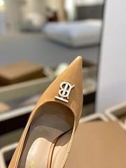 Burberry Womens Pumps Beige 10.5CM - 4