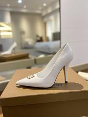 Burberry Womens Pumps White 10.5CM - 4