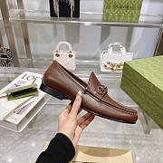 Gucci Horsebit1953 Loafer Brown Leather - 4