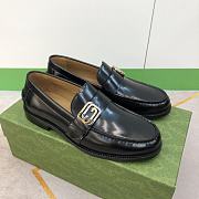 Gucci Millennial Ribot Plaque Black Leather - 3